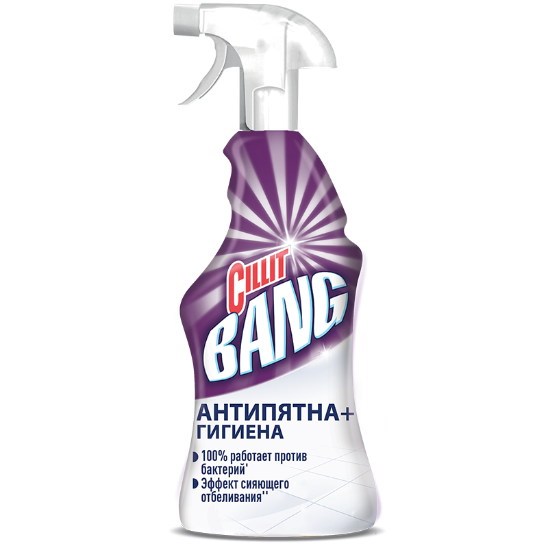 3018795 Чистящее средство Cillit Bang Антипятна+Гигиена, 750 мл