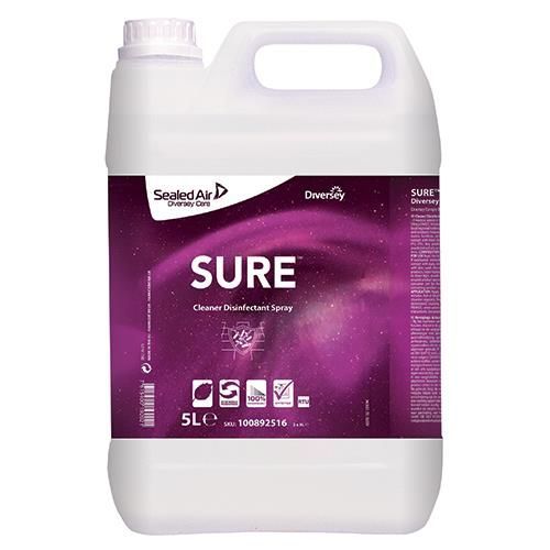 100892312 Средство дезинфицирующее с моющим эффектом SURE Cleaner Disinfectant, 5 л