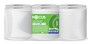 5050785 Туалетная бумага Focus Eco Jumbo в средних рулонах однослойная, 12 рулонов по 450 метров