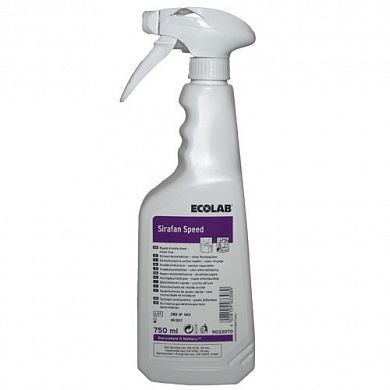 9034370 Средство для дезинфекции поверхностей Ecolab Sirafan Speed, 750 мл