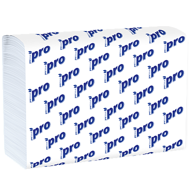 С366 Листовые бумажные полотенца PROtissue Premium двухслойные, Z-сложения, 20 пачек по 200 листов