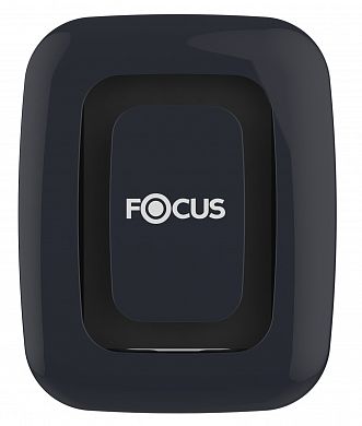 8076287 Диспенсер Focus для листовой туалетной бумаги в пачках, черный